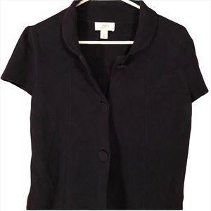Ann Taylor Loft Medium Blue short-sleeve Sweater